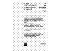 IEC 61076-3-101 Ed. 1.0 b:1997, Connectors with assessed quality, for use in d.c., low-frequency analogue and in digital high-speed data applications ... for a range of shielded connectors w
