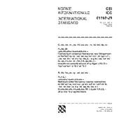 IEC 61169-29 Ed. 1.0 b:2005, Radio-frequency connectors - Part 29: Sectional specification - Miniature radio frequency coaxial connectors model screw, ... applications) - Characteristic impedance 50 o