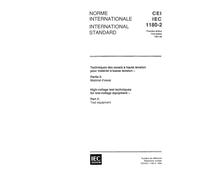 IEC 61180-2 Ed. 1.0 b:1994, High-voltage test techniques for low-voltage equipment - Part 2: Test equipment