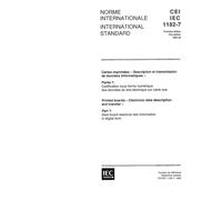 IEC 61182-7 Ed. 1.0 b:1995, Printed boards - Electronic data description and transfer - Part 7: Bare board electrical test information in digital form