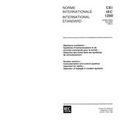 IEC 61250 Ed. 1.0 b:1994, Nuclear reactors - Instrumentation and control systems important for safety - Detection of leakage in coolant systems