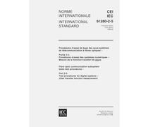 IEC 61280-2-5 Ed. 1.0 b:1998, Fibre optic communication subsystem basic test procedures - Part 2-5: Test procedures for digital systems - Jitter transfer function measurement