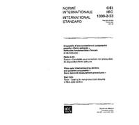IEC 61300-2-23 Ed. 1.0 b:1995, Fibre optic interconnecting devices and passive components - Basic test and measurement procedures - Part 2-23: Tests - ... closures of fibre optic devices
