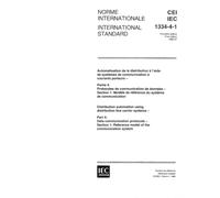 IEC 61334-4-1 Ed. 1.0 b:1996, Distribution automation using distribution line carrier systems - Part 4: Data communication protocols - Section 1: Reference model of the communication system