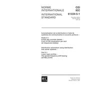 IEC 61334-5-1 Ed. 2.0 b:2001, Distribution automation using distribution line carrier systems - Part 5-1: Lower layer profiles - The spread frequency shift keying (S-FSK) profile