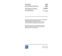 IEC 61491 Ed. 2.0 b:2002, Electrical equipment of industrial machines - Serial data link for real-time communication between controls and drives