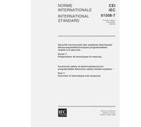 IEC 61508-7 Ed. 1.0 b:2000, Functional safety of electrical/electronic/programmable electronic safety-related systems - Part 7: Overview of techniques and measures