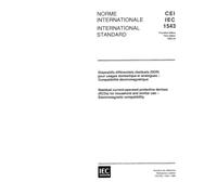 IEC 61543 Ed. 1.0 b:1995, Residual current-operated protective devices (RCDs) for household and similar use - Electromagnetic compatibility