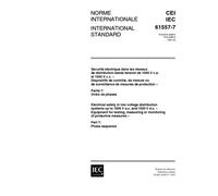 IEC 61557-7 Ed. 1.0 b:1997, Electrical safety in low voltage distribution systems up to 1000 V a.c. and 1500 V d.c. - Equipment for testing, measuring ... protective measures - Part 7: Phase sequence