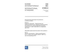 IEC 61800-4 Ed. 1.0 b:2002, Adjustable speed electrical power drive systems - Part 4: General requirements - Rating specifications for a.c. power ... above 1 000 V a.c. and not exceeding 35 kV