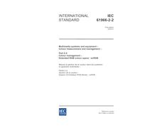 IEC 61966-2-2 Ed. 1.0 en:2003, Multimedia systems and equipment - Colour measurement and management - Part 2-2: Colour management - Extended RGB colour space - scRGB