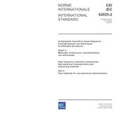 IEC 62025-2 Ed. 1.0 b:2005, High frequency inductive components - Non-electrical characteristics and measuring methods - Part 2: Test methods for non-electrical characteristics