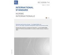 IEC 62056-7-6 Ed. 1.0 b:2013 First Edition: Electricity metering data exchange - The DLMS/COSEM suite - Part 7-6: The 3-layer, connection-oriented HDLC based communication profile