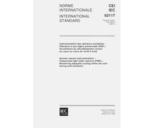 IEC 62117 Ed. 1.0 b:1999, Nuclear reactor instrumentation - Pressurized light water reactors (PWR) - Monitoring adequate cooling within the core during cold shutdown