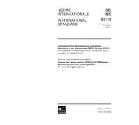 IEC 62118 Ed. 1.0 b:2000, Nuclear reactor instrumentation - Pressurized water reactor (PWR) of VVER design - Monitoring adequate cooling within the core during shutdown