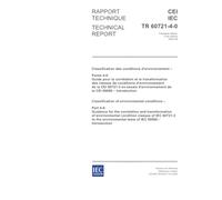 IEC/TR 60721-4-0 Ed. 1.0 b:2002, Classification of environmental conditions - Part 4-0: Guidance for the correlation and transformation of the ... tests of IEC 60068 - Introduction