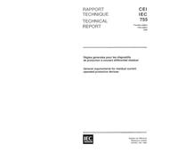 IEC/TR 60755 Ed. 1.0 b:1983, General requirements for residual current operated protective devices