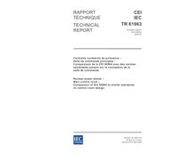 IEC/TR 61963 Ed. 1.0 b:2005, Nuclear power plants - Main control room - Comparison of IEC 60964 to similar standards on control room design