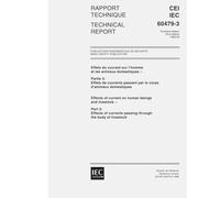 IEC/TS 60479-3 Ed. 1.0 b:1998, Effects of current on human beings and livestock - Part 3: Effects of currents passing through the body of livestock