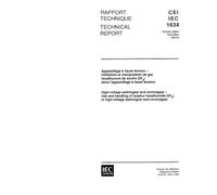 IEC/TS 61634 Ed. 1.0 b:1995, High-voltage switchgear and controlgear - Use and handling of sulphur hexafluoride (SF6) in high-voltage switchgear and controlgear