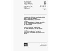 IEC/TS 62056-52 Ed. 1.0 b:1998, Electricity metering - Data exchange for meter reading, tariff and load control - Part 52: Communication protocols ... line message specification (DLMS) server