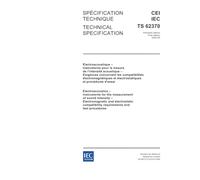 IEC/TS 62370 Ed. 1.0 b:2004, Electroacoustics - Instruments for the measurement of sound intensity - Electromagnetic and electrostatic compatibility requirements and test procedures