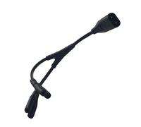 IEC320 C8 a 2xC7 Y Cable de alimentación dividido IEC320 Figura 8 macho a 2 hembras 1 en 2 salidas Cable de alimentación