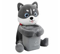 IEEDFJKK Adornos decorativos para el interior del coche, caja de papel con dibujos animados para el asiento, fácil de instalar en la consola de tela del asiento trasero, tipo+3
