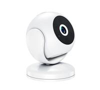 IEEDFJKK Cámara IP de cifrado Inteligente con Audio bidireccional para conectividad Segura, fácil instalación, cámara de Seguridad inalámbrica ABS para Exteriores