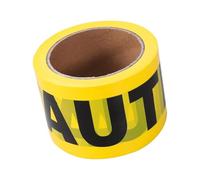 IEEDFJKK Cinta de advertencia de seguridad, cinta peligro, 328 pies, duradera, negra y amarilla. Advertencia: está hecha polietileno. Peligro seguridad, 328 pies.