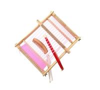 IEEDFJKK Juguete de tejido plano para niños: una maravillosa introducción a las artes textiles y la artesanía. Juguete plano para manualidades para niños. Los juguetes del kit de tejido se basan en el