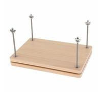 IEEDFJKK Máquina prensadora de papel plana y resistente con construcción duradera de Para madera bambú que garantiza un rendimiento duradero. Encuadernación con pegamento inalámbrica duradera