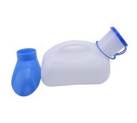 IEEDFJKK Orinal portátil ligero, inodoro de emergencia de amplia aplicación para hombres y mujeres, botella de orina para hombres y mujeres de plástico