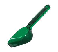 IEEDFJKK Pala para comida de gato con forma de circular, plástico, con capacidad para taza perro. Pala para comida gato y clip sellado. Orificio para colgar. para perro con clip, Verde, 22x7cm