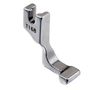 IEEDFJKK Prensatelas profesional para cremalleras ocultas, fabricado en acero, para un rendimiento inigualable en la costura, garantizando una fijación más segura de la cremallera. El prensatelas para