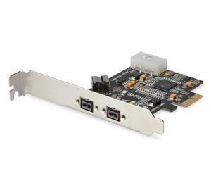 IEEE 1394b PCIexpress Add-On card 3-port, 2x9-Pin Extern+1x9-Pin Intern, XIO2213B