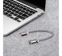 IEEE-488 GPIB Extension Cable - 1/1.5/2 m Metal Connector, Plug and Play Wire with Cover, Durable Laboratory Cable | Electronic Testing, Industrial Instruments, Workshop Equipment, Engineering