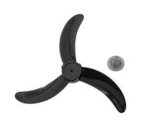 IEFIEL 20 Inches Aspas de Ventilador Aspas Hojas Plásticas de Ventilador Con/Sin Tuerca Accesorios para Ventilador de Techo de Pie de Mesa Hojas Repuestos para Ventilador Tipo B One Size