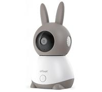 ieGeek 5” 2K/3MP Camara Vigilancia Bebe con Cable, 360° PTZ Vigilabebes con Camara Detección de Movimiento, Audio de 2 Vías, Visión Nocturna, Control de Monitor y Movil