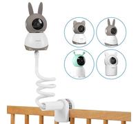 ieGeek Soporte Camara Vigilancia Bebe, Soporte Vigilabebes Universal para Cunas Bebe con Tornillo 1/4", Compatible Camara Baby 1T, Baby 4, y Otros Mayoría de Monitor Bebes