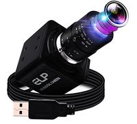 IEights Cámara web de enfoque variable de 260 fps, cámara web con zoom óptico de 2 MP FHD 1080P, cámara web varifocal con lente de zoom manual, cámara web USB de enfoque variable, cámaras varifocales