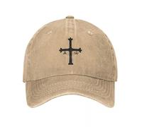 IEINYAUP España Asturias Bandera Hombres Mujeres Gorras de béisbol Cruz de la Victoria Sombreros de algodón Desgastado Gorra Moda Entrenamientos al Aire Libre Regalo Sombreros