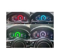 IEJPEQWW Velocímetro LCD for salpicadero de Coche, Compatible con Porsche Cayenne 2011-2017, Panel de visualización de Instrumentos de Cabina Virtual, clúster Digital, GPS, Linux