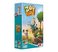 Iello Juego de mesa Zoo Run 516009 – 4+ años – 1-5 jugadores – 15 min