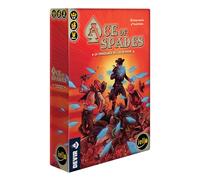 IELLO Ace of Spades - Versión francesa - Juego de cartas Rogue-Like & Poker - Lucha contra las criaturas del infierno en solitario o en cooperación | 1 a 2 jugadores | 40 a 45 min | desde 14 años