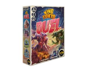 Iello Duelo del Rey de Tokio, Juego Familiar, a Partir de 8 años, 2 Jugadores, 20 Minutos de Tiempo de Juego