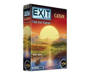 IELLO Exit: Cabo en Catán Principiante - Escape Game Cooperativo Inspirado en Catán, Aventura Mar, Acertijos & Exploración - 1 a 4 Jugadores
