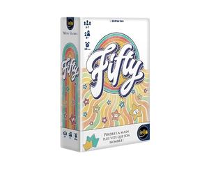 IELLO Fifty - Juego de Mesa Familiar Revisa El Bingo, Suspenso y Risas | 3-7 Jugadores | A Partir de 8 Años | Partidos Rápidos 15 Min | Ambiente y Diversión a Mesa