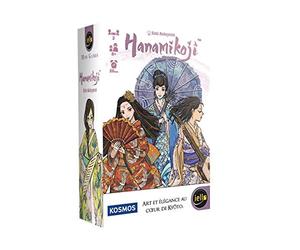 IELLO Hanamikoji | Juego de Cartas Estratégico 2 Jugadores | Bluff, Dilemas & Majority | 10+ | 15 Minutos | Versión Francesa