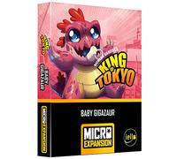 Iello King of Tokyo: Baby Gigazaur Micro Expansion | Juego de mesa familiar | A partir de 8 años | 2-6 jugadores | 30 minutos de tiempo de juego